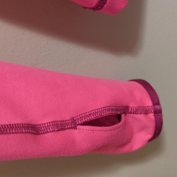 Hot pink Nike Pro Dri-Fit long sleeve shirt - Picture 5 of 5